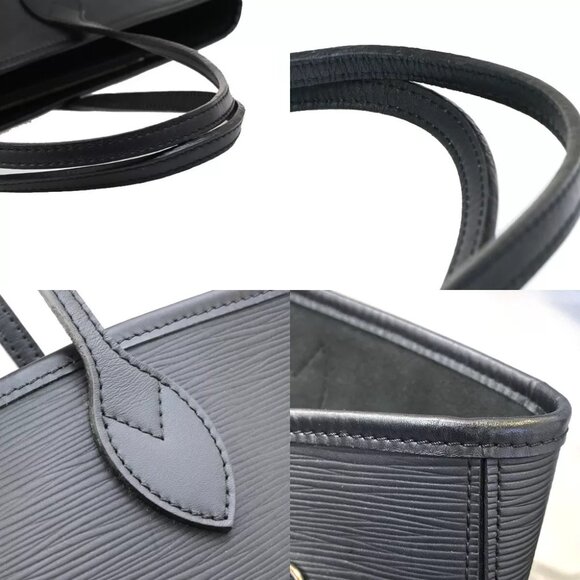 LOUIS VUITTON Neverfull MM Shoulder Tote Bag Epi Leather Black M40932 674RK774 - Picture 16 of 16